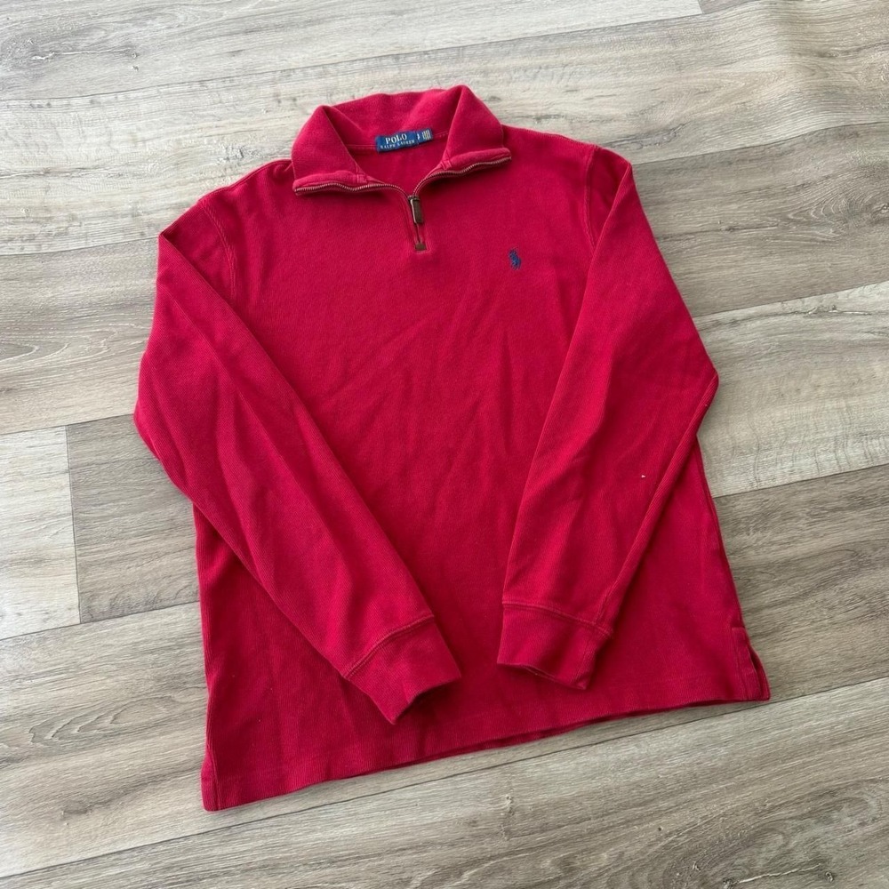 Red Polo Ralph‎ Lauren quarter zip